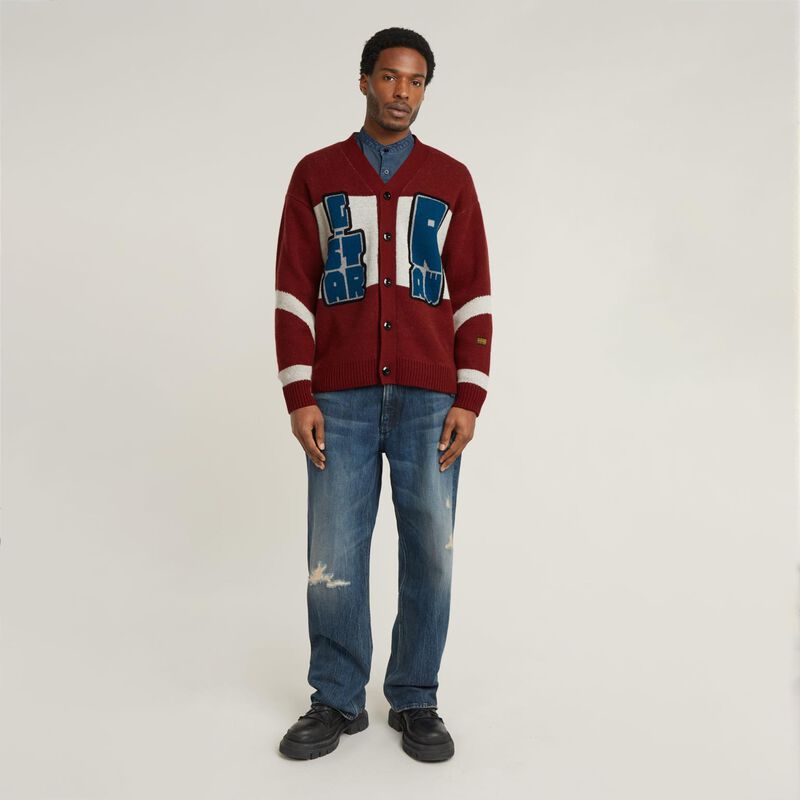 G-Star Holiday Loose Knitted Cardigan image number 3